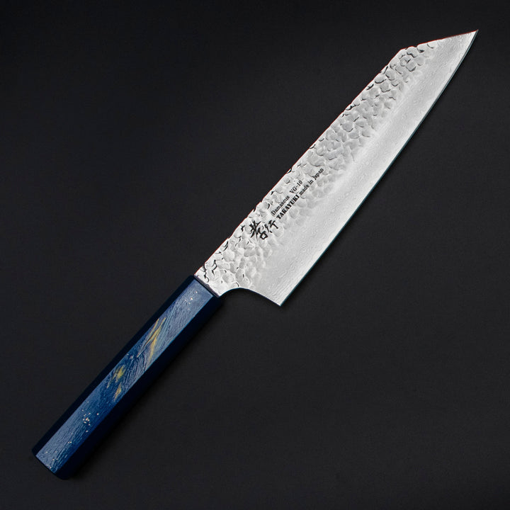 Kengata 19 cm Sakai Takayuki Urushi Saiseki VG-10 Damascus