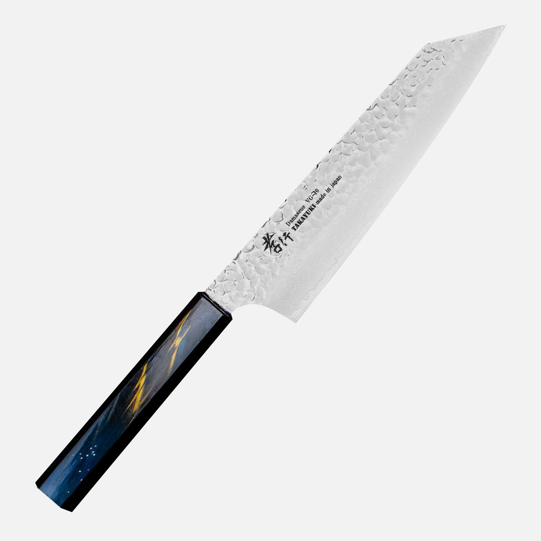 Kengata 19 cm Sakai Takayuki Urushi Saiu VG-10 Damascus