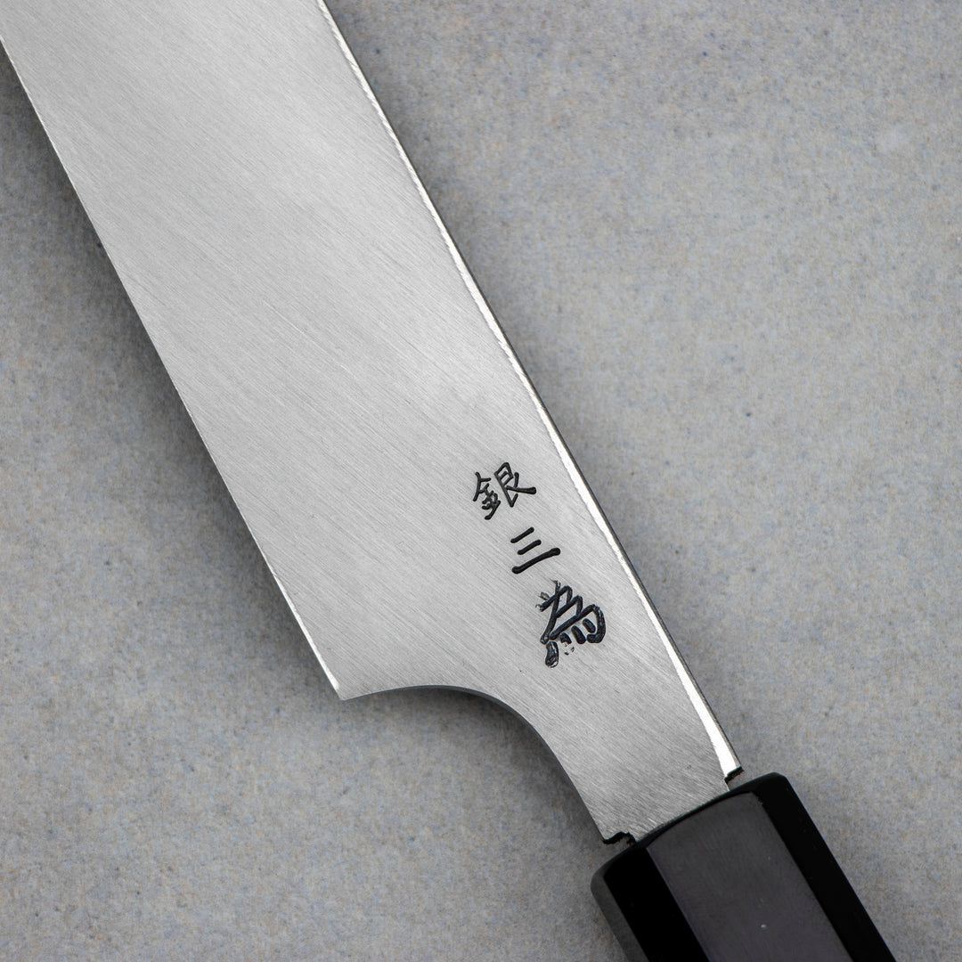 Kengata Yanagiba 27 cm Sakai Takayuki Hanafubuki Silver#3 Damascus