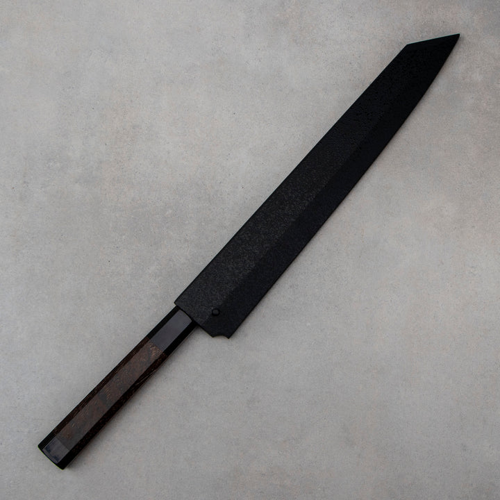 Kengata Yanagiba 27 cm Sakai Takayuki Hanafubuki Silver#3 Damascus