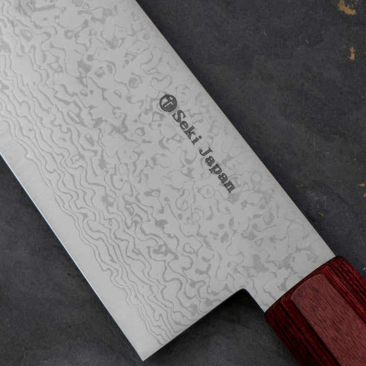 Kiritsuke Gyuto 21 cm Seki Kanetsune Minamo-kaze ZA-18 Damascus