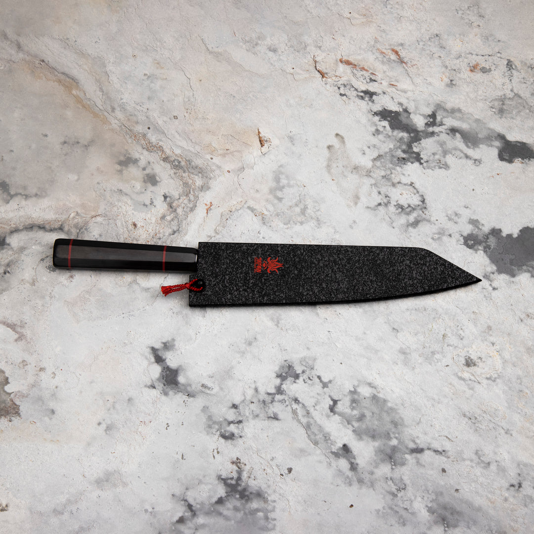 Kiritsuke Gyuto 21 cm Seki Kanetsune Namishibuki SG-2 Damscus