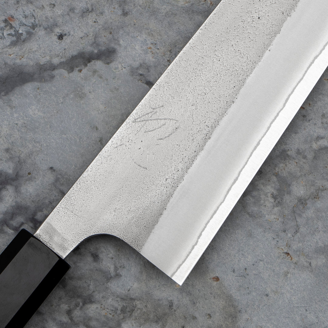 Kiritsuke Gyuto 21 cm Yoshikane Shirogami#2/SS Nashiji