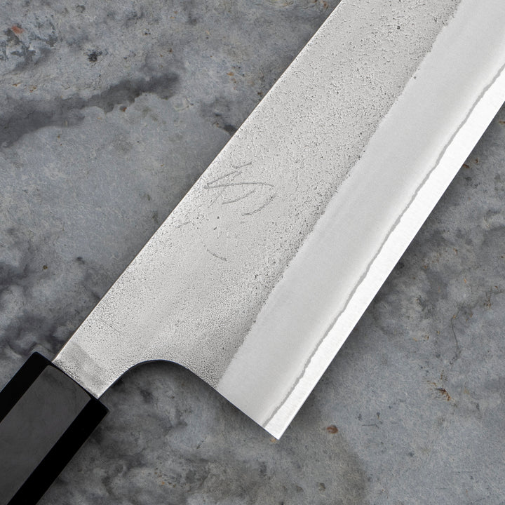 Kiritsuke Gyuto 21 cm Yoshikane Shirogami#2/SS Nashiji