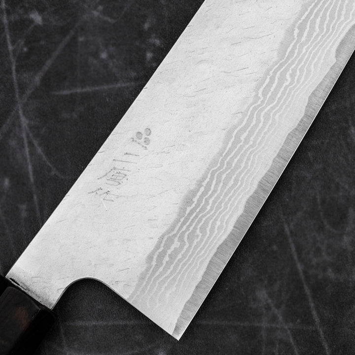 Kiritsuke Gyuto 24 cm Nigara Hamono VG-10 Damascus