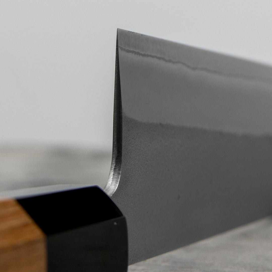 Kiritsuke Gyuto 24 cm Yoshikane Shirogami#2/SS Nashiji