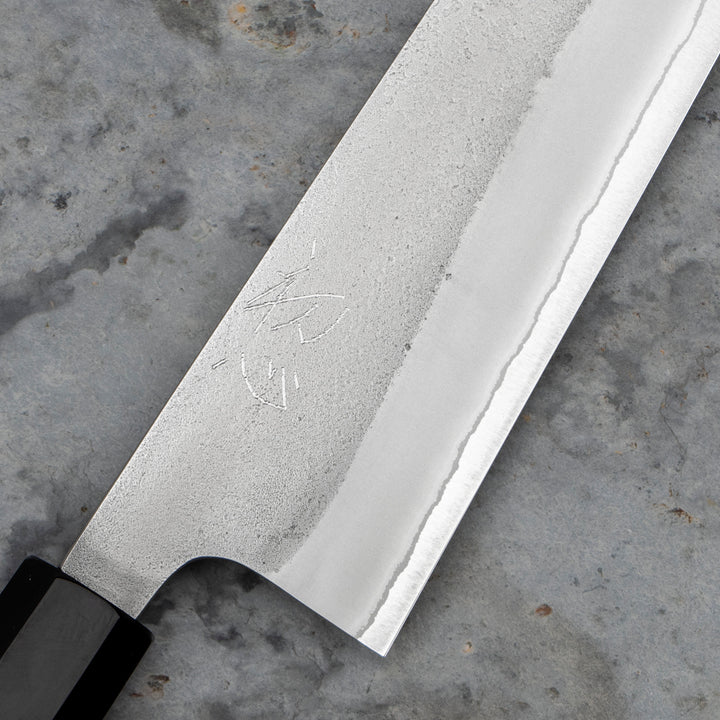 Kiritsuke Gyuto 24 cm Yoshikane Shirogami#2/SS Nashiji
