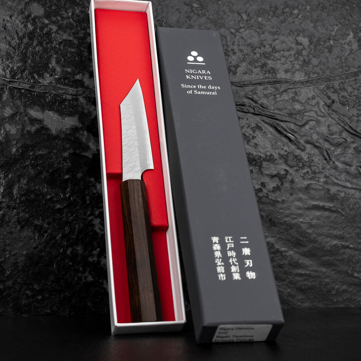 Kiritsuke Paring 8,5 cm Nigara Hamono Migaki SG2