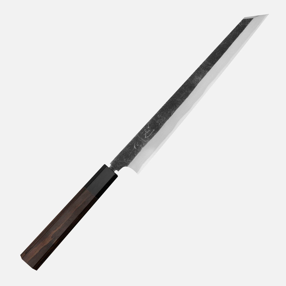 Kiritsuke Yanagiba 24 cm atsukokoro Shirasagi Aogami#2