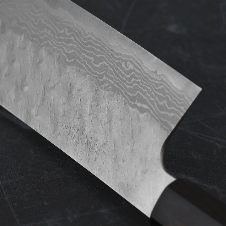 Nakiri 16,5 cm Nigara Hamono VG-10 Damascus