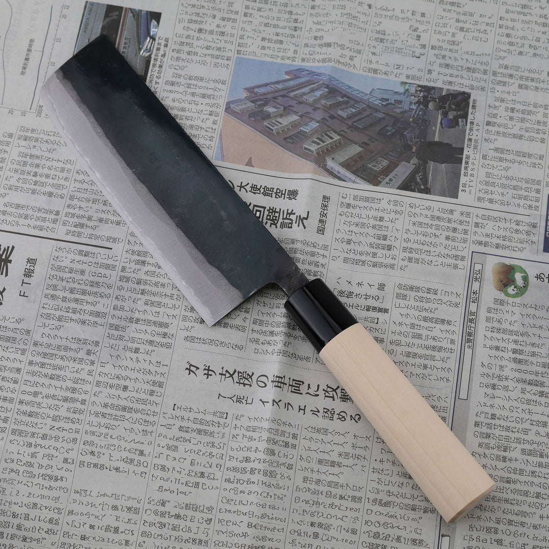 Nakiri 16,5 cm Seki Kanetsune Aogami#2/Iron