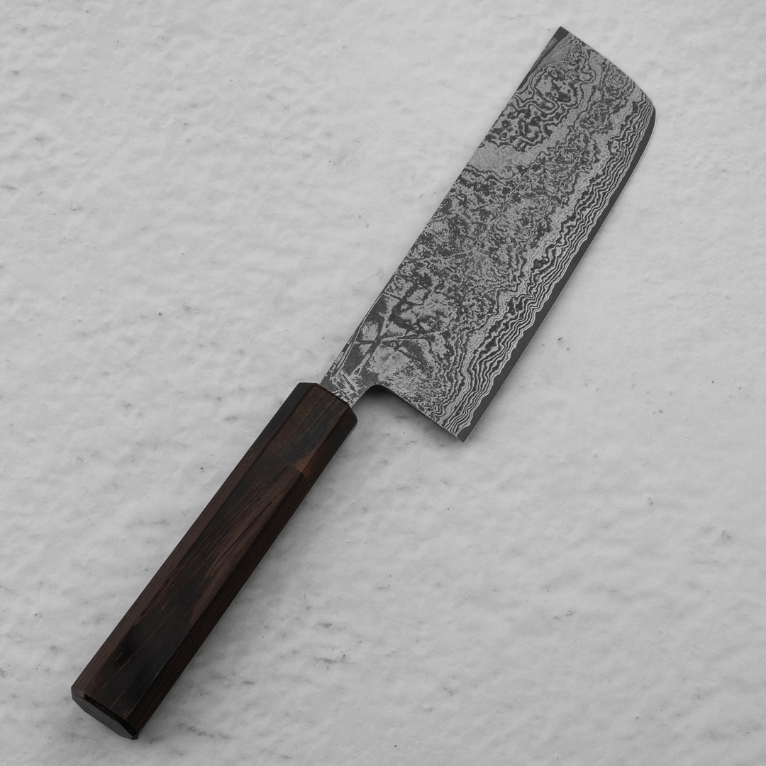 Nakiri 16,5 cm Shiro Kamo SG2 Damascus