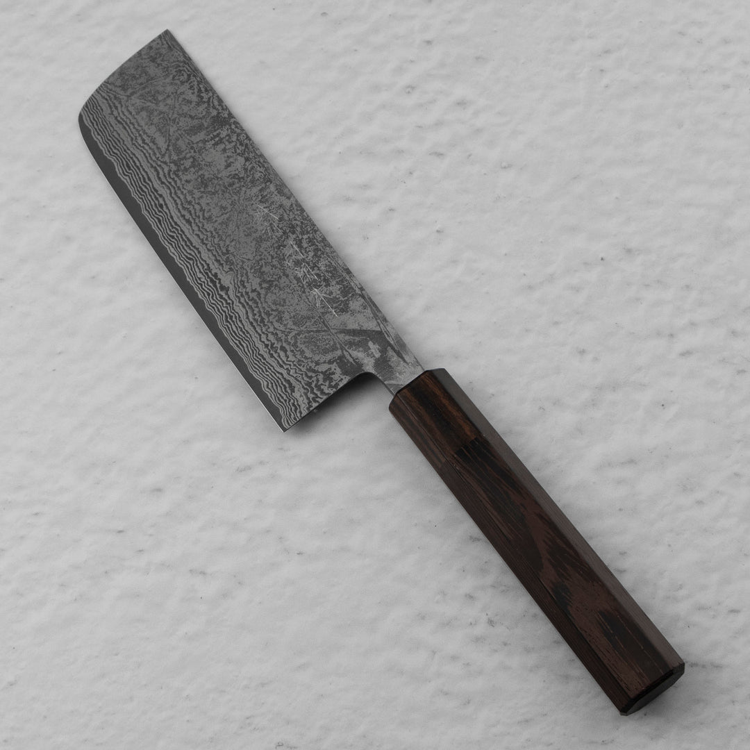 Nakiri 16,5 cm Shiro Kamo SG2 Damascus