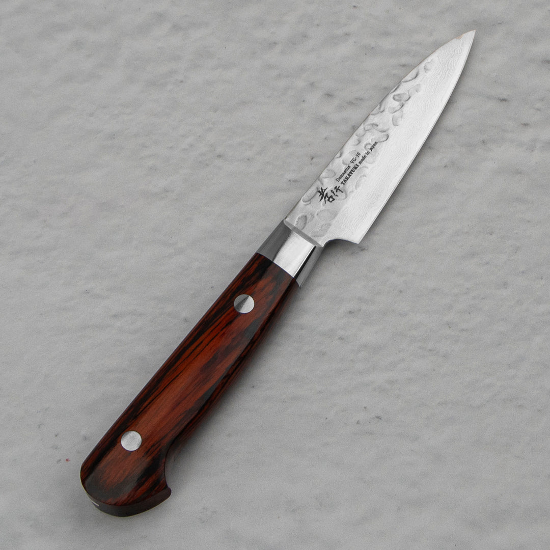 Paring 8 cm Sakai Takayuki Hammered VG-10 Damascus