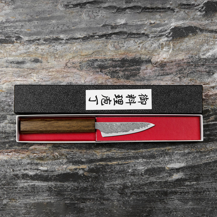Paring 8 cm Tsunehisa Nami AUS10 Damascus