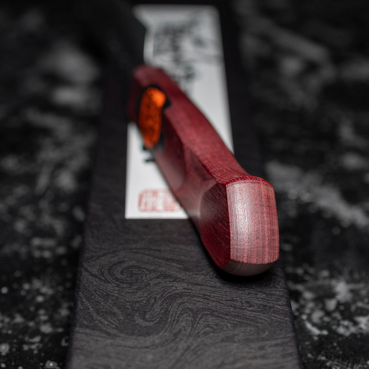 Petty 12 cm Shigeki Tanaka Red VG-10 Damascus