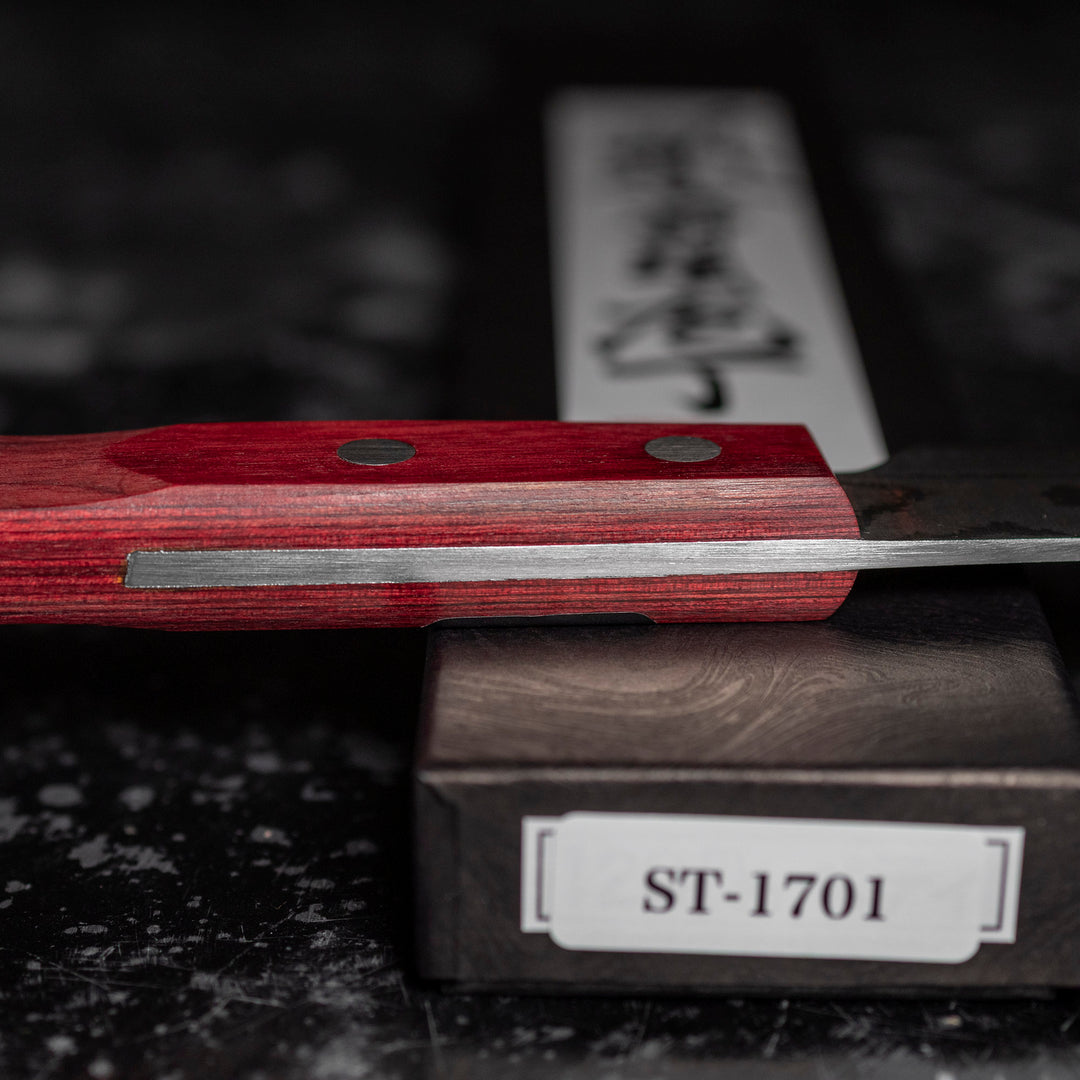 Petty 12 cm Shigeki Tanaka Red VG-10 Damascus