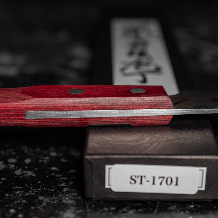 Petty 12 cm Shigeki Tanaka Red VG-10 Damascus