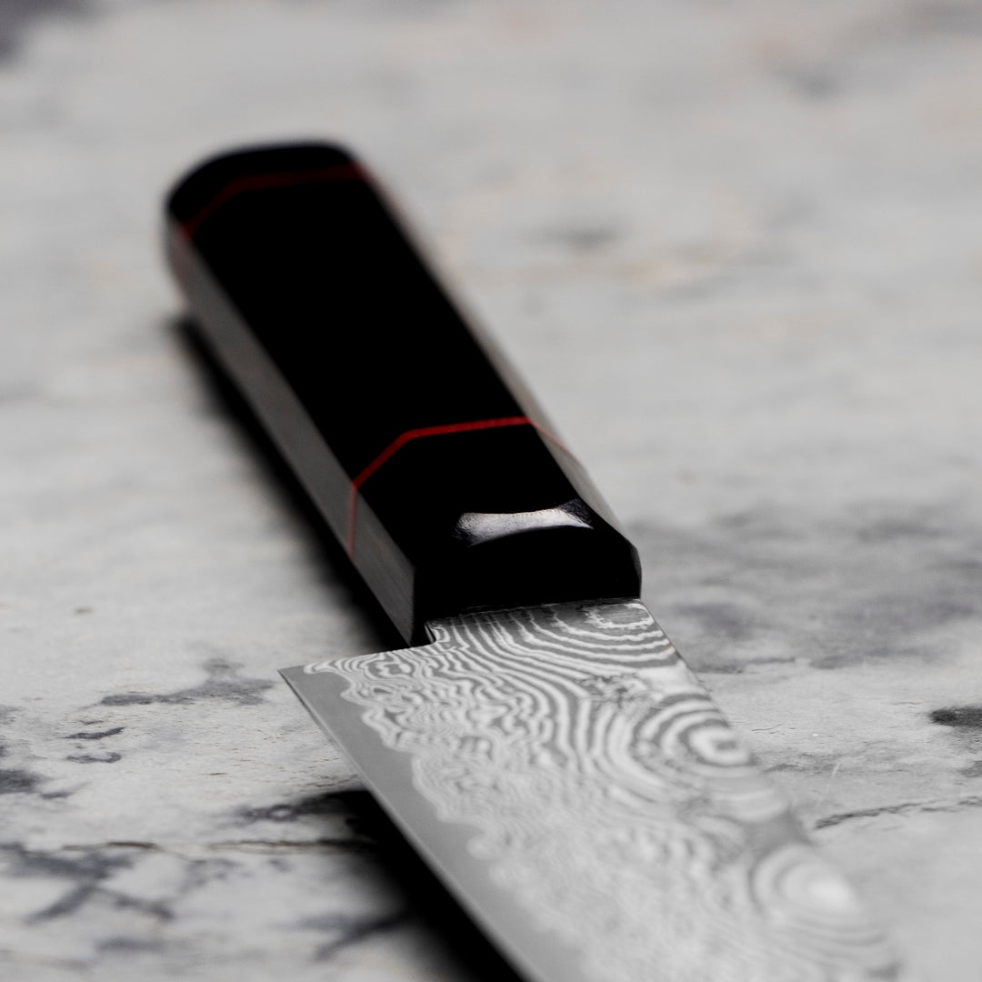 Petty 13,5 cm Seki Kanetsune Namishibuki SG-2 Damscus