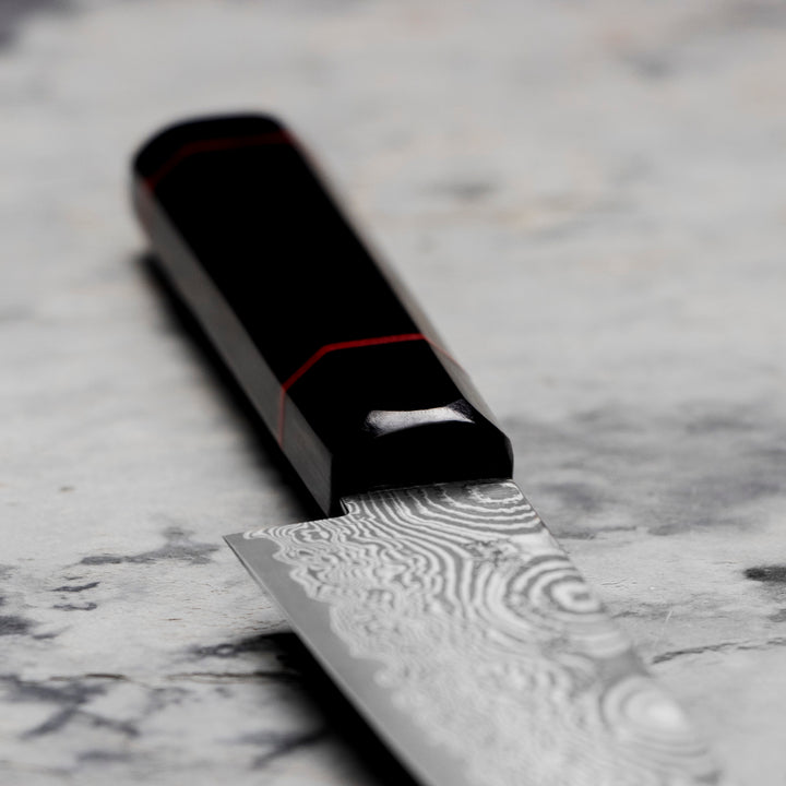 Petty 13,5 cm Seki Kanetsune Namishibuki SG-2 Damscus