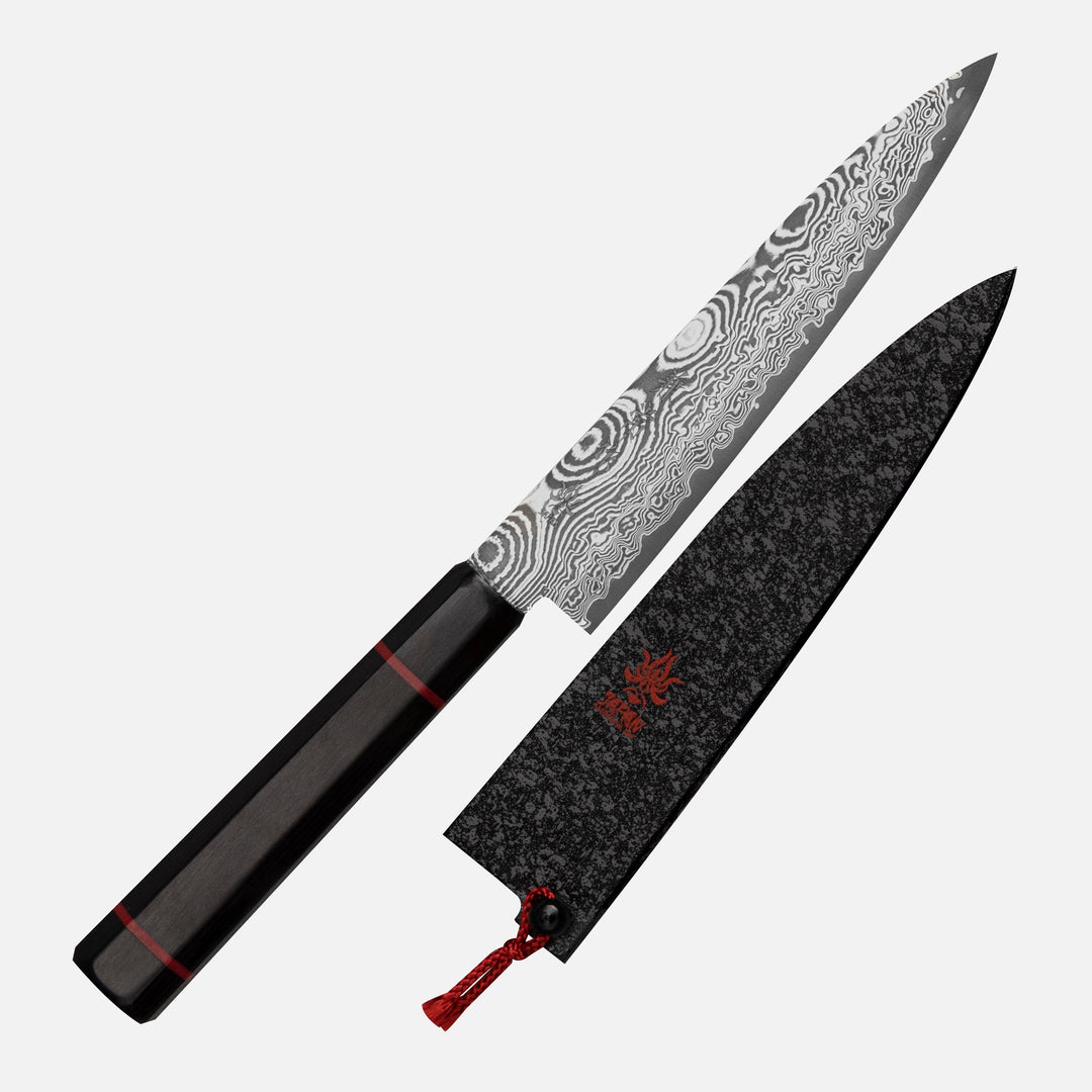 Petty 13,5 cm Seki Kanetsune Namishibuki SG-2 Damscus