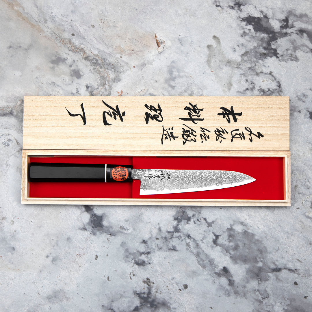 Petty 13,5 cm Shigeki Tanaka SG2 Damscus