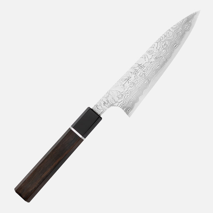 Petty 13 cm Takeshi Saji ME R-2 Damascus