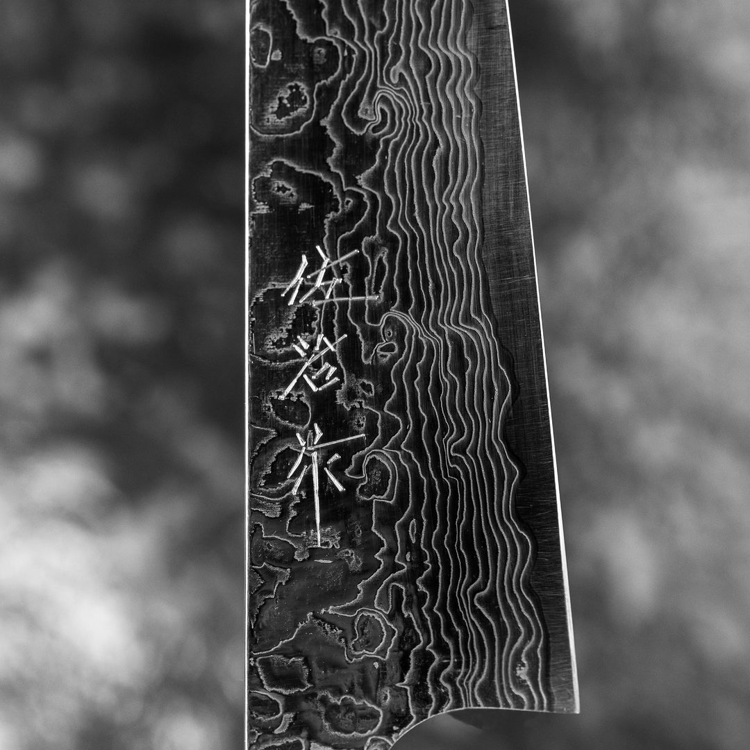 Petty 13 cm Takeshi Saji ME R-2 Damascus