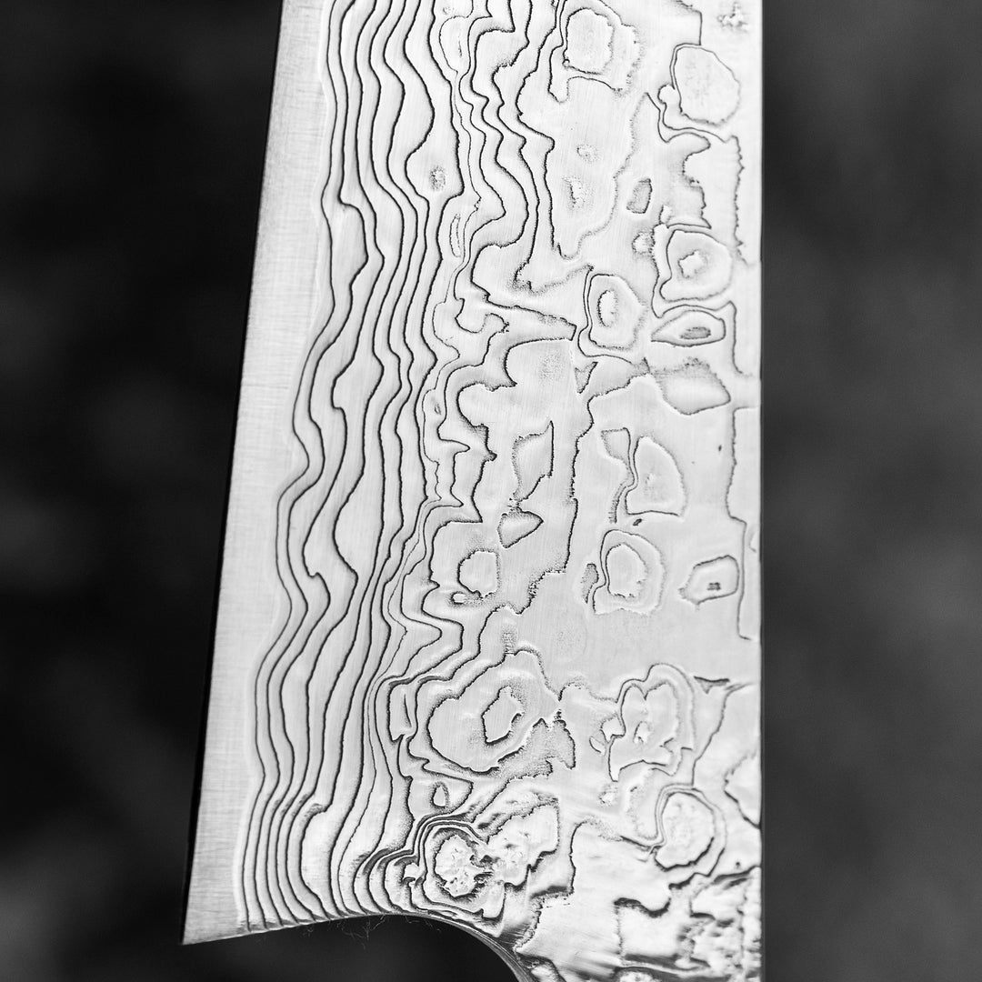 Petty 13 cm Takeshi Saji ME R-2 Damascus