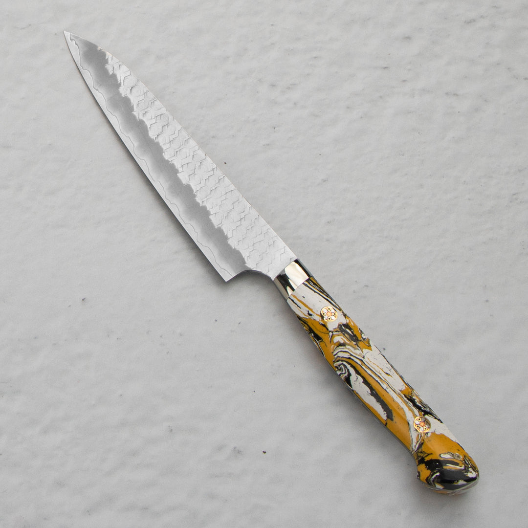 Petty 15 cm Nigara Hamono SG2 Yellow Limited