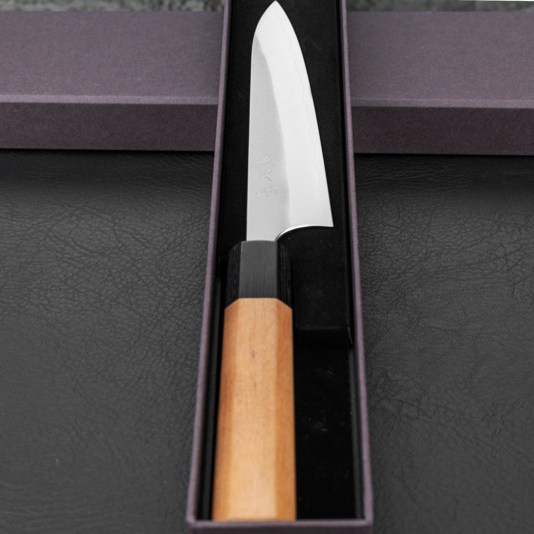 Petty 15 cm Yoshimi Kato Nashiji Ginsan/SS