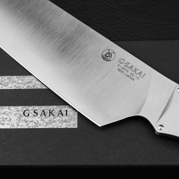 Santoku 16,5 cm G- Sakai G10 Black VG-10