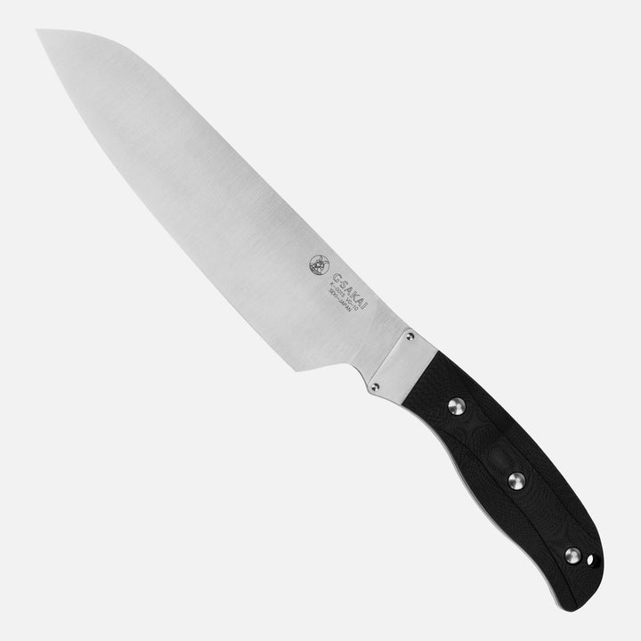 Santoku 16,5 cm G- Sakai G10 Black VG-10