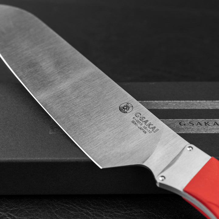 Santoku 16,5 cm G- Sakai G10 Red VG-10