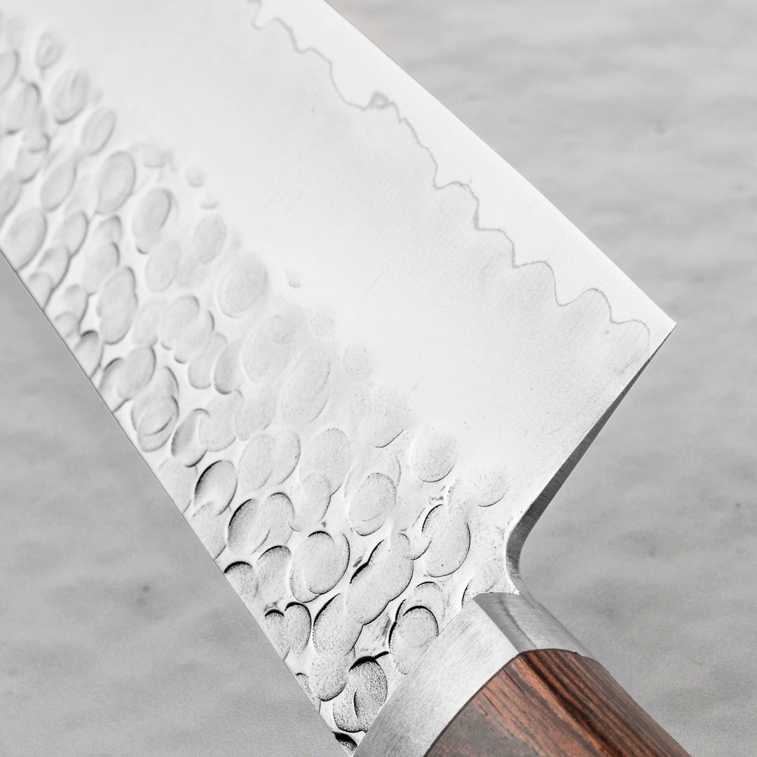 Santoku 16,5 cm Seki Kanetsune 940 Mahogany VG-1