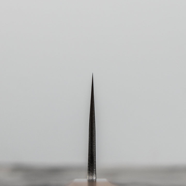 Santoku 16,5 cm Yoshikane Shirogami#2/SS Nashiji