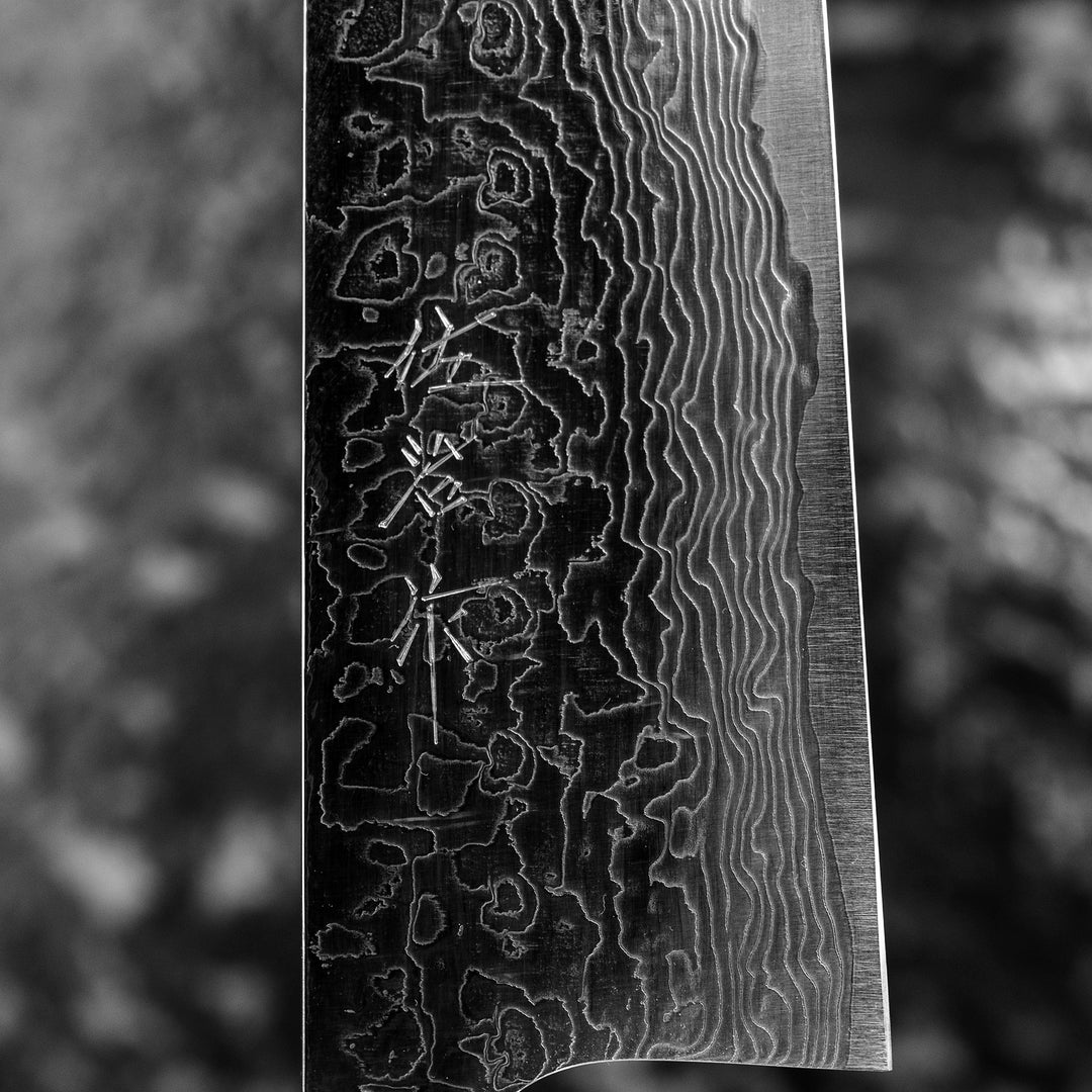 Santoku 18 cm Takeshi Saji ME R-2 Damascus