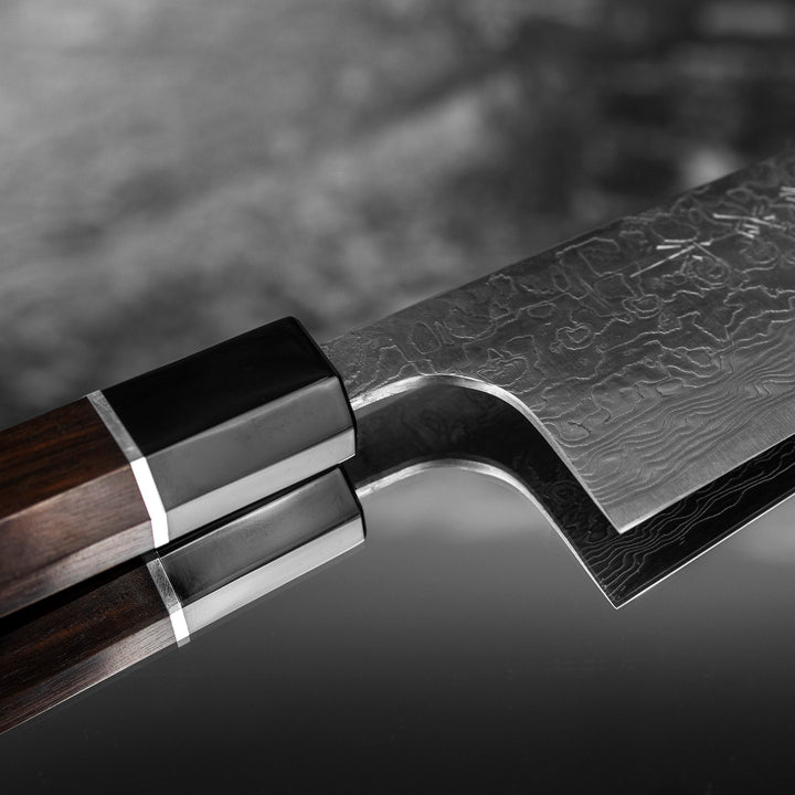 Santoku 18 cm Takeshi Saji ME R-2 Damascus