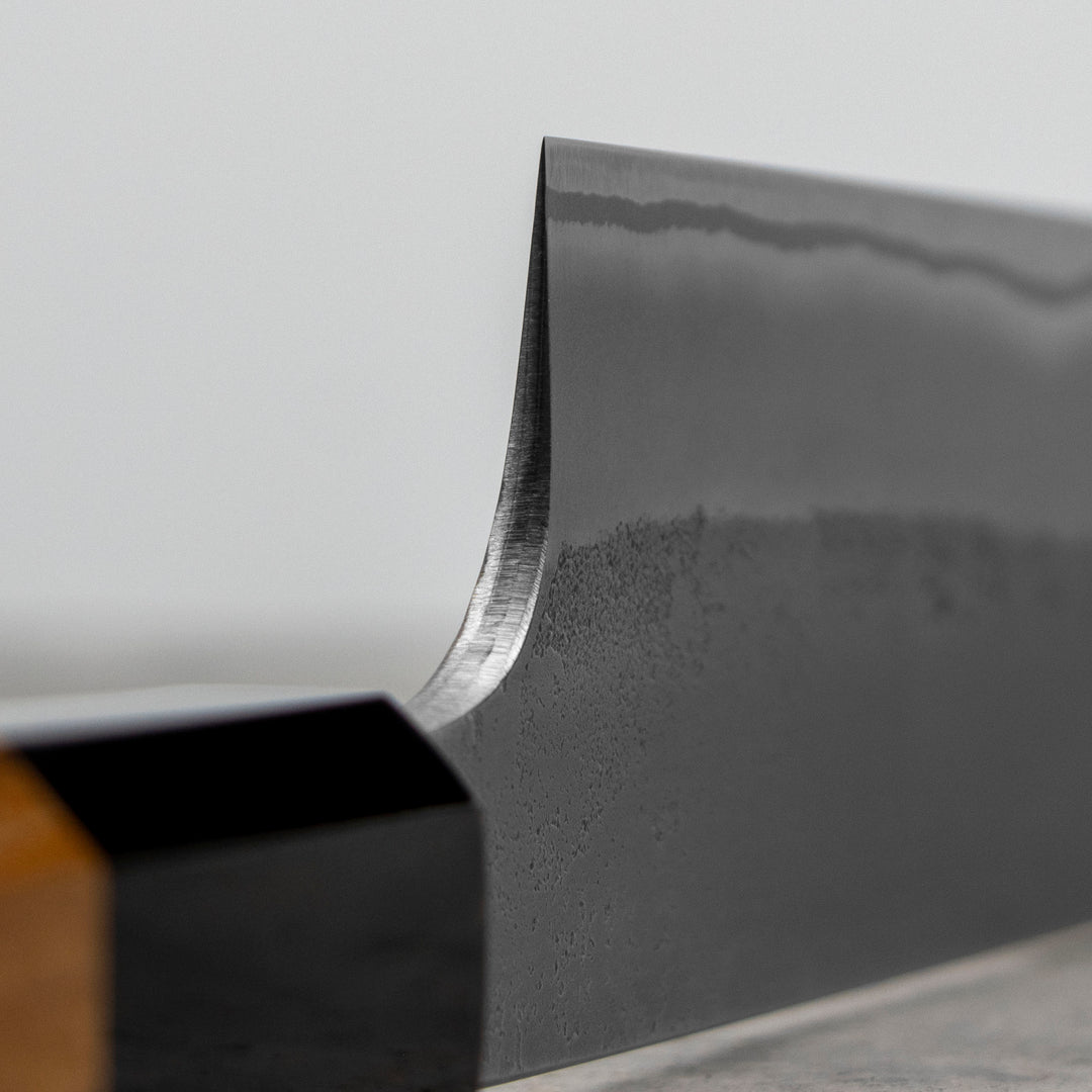 Sujihiki 24 cm Yoshikane Shirogami#2/SS Nashiji