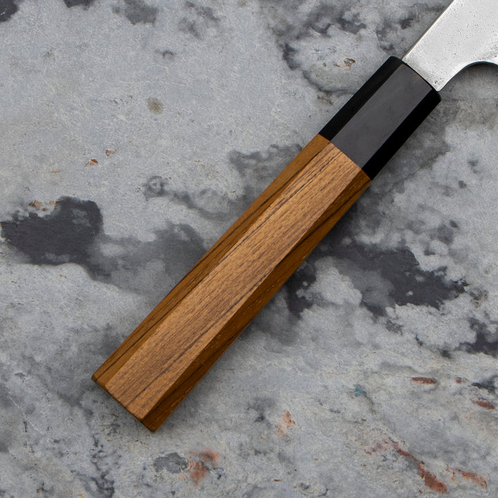Sujihiki 24 cm Yoshikane Shirogami#2/SS Nashiji