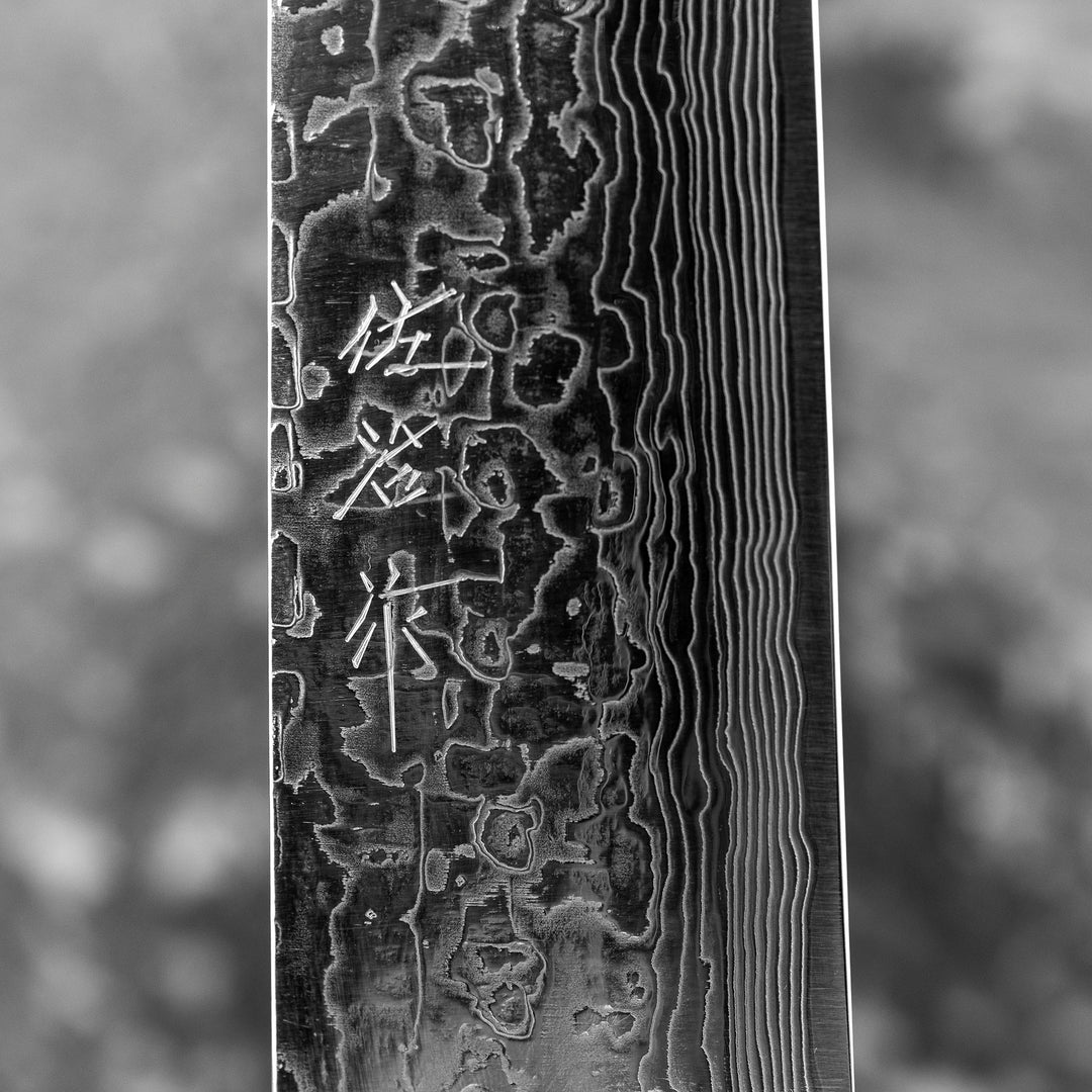 Sujihiki 27 cm Takeshi Saji ME R-2 Damascus
