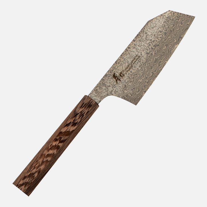 Wide Bunka 13,5 cm Sakai Takayuki Coreless VG-10/VG-2 Damascus