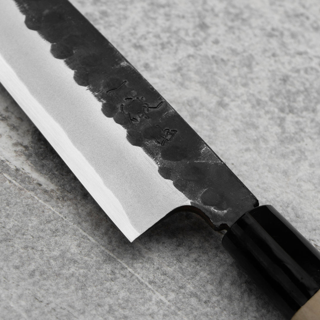 Yanagiba 24 cm Ittetsu Forge Black Shirogami#2 Left Handed