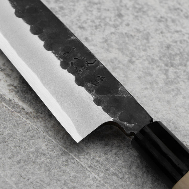 Yanagiba 24 cm Ittetsu Forge Black Shirogami#2 Left Handed