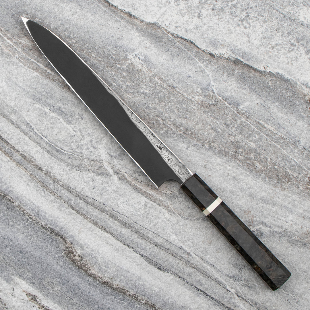 Yanagiba 24 cm Nigara Hamono Anmon Aogami#2