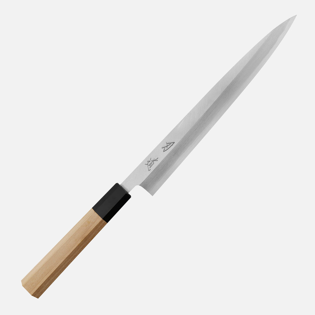 Yanagiba 24 cm Shirogami#2/Iron Hado