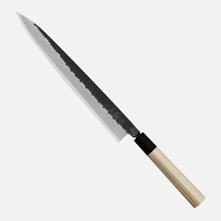 Yanagiba 27 cm Ittetsu Forge Black Shirogami#2 Left Handed