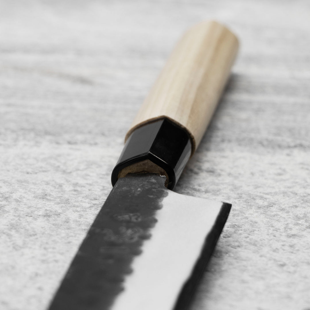 Yanagiba 27 cm Ittetsu Forge Black Shirogami#2 Left Handed
