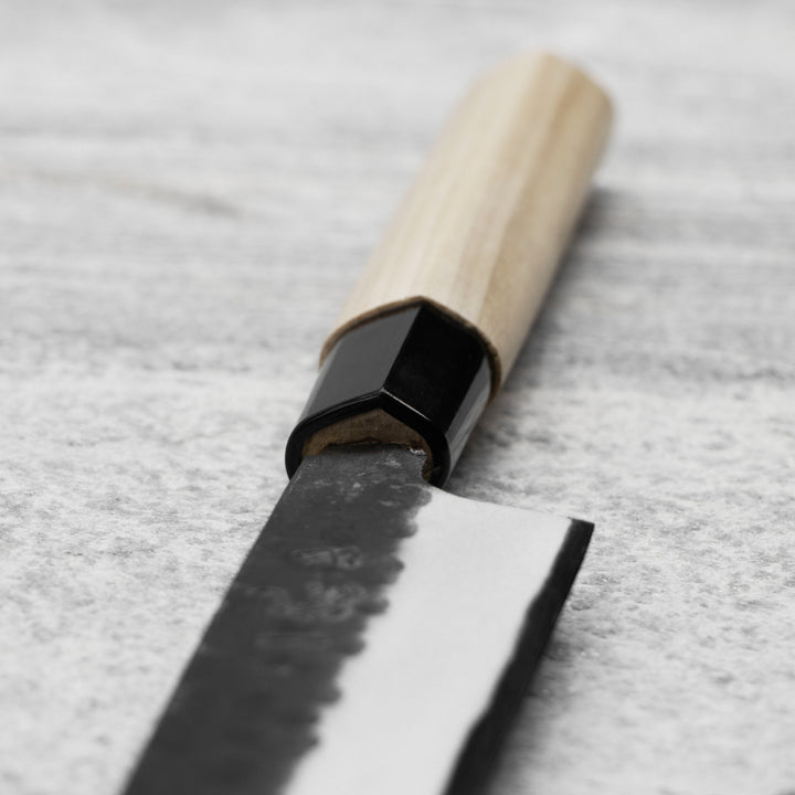Yanagiba 27 cm Ittetsu Forge Black Shirogami#2 Left Handed