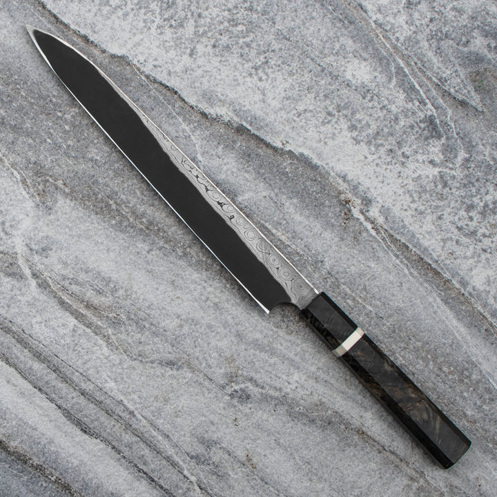 Yanagiba 27 cm Nigara Hamono Anmon Aogami#2